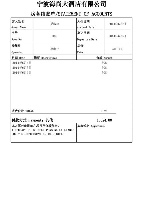 住宿水单是什么意思啊，住宿费的水单是什么？-第7张图片-屿企百科网