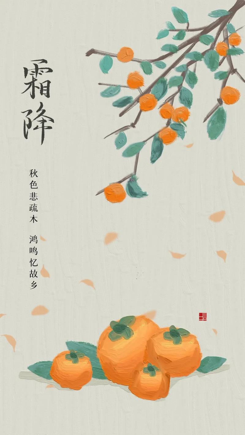 霜降下一个节气是什么时候，霜降以后下一个节气是什么？-第4张图片-屿企百科网