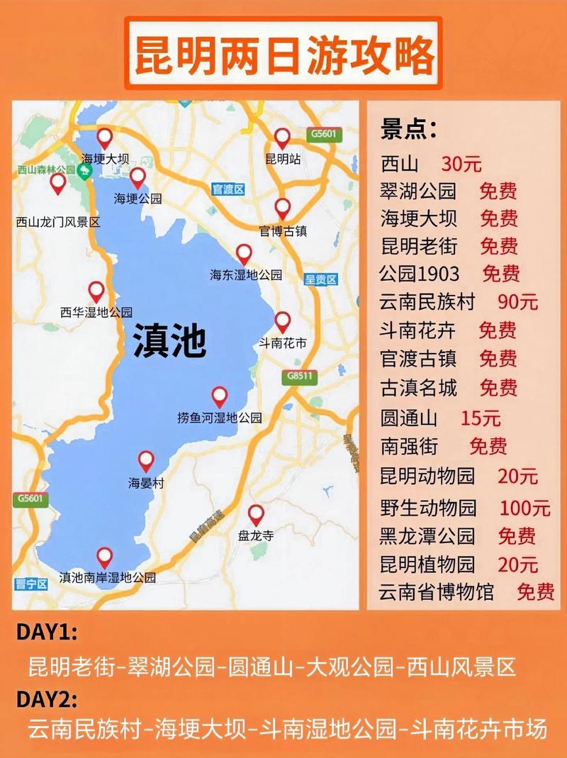 昆明旅游攻略自由行路线推荐?云南自由行最佳路线不跟团?-第3张图片-屿企百科网 昆明旅游攻略自由行路线推荐?云南自由行最佳路线不跟团?-第3张图片-屿企百科网