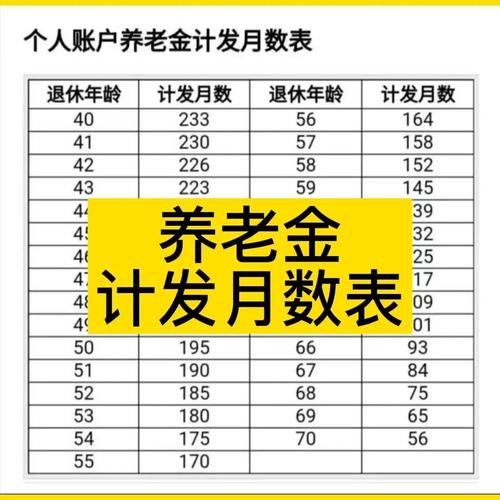 计发月数是什么意思？退休计发月数是什么意思？-第5张图片-屿企百科网