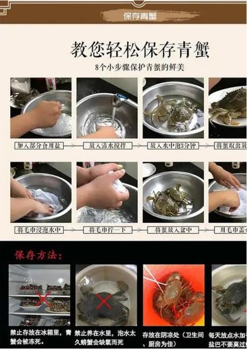 活的青蟹怎么保存方法，活的青蟹怎么保存方法三门青蟹能放冰箱吗？-第2张图片-屿企百科网