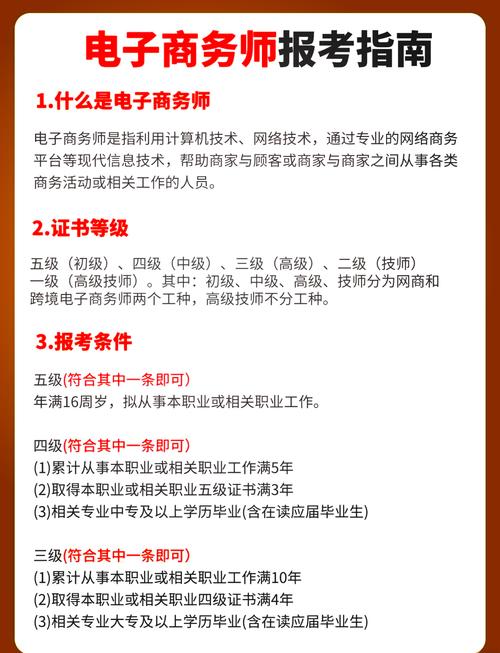 电子商务师考试时间是多久？为什么要报考？，电子商务师考试大纲及要求？-第1张图片-屿企百科网