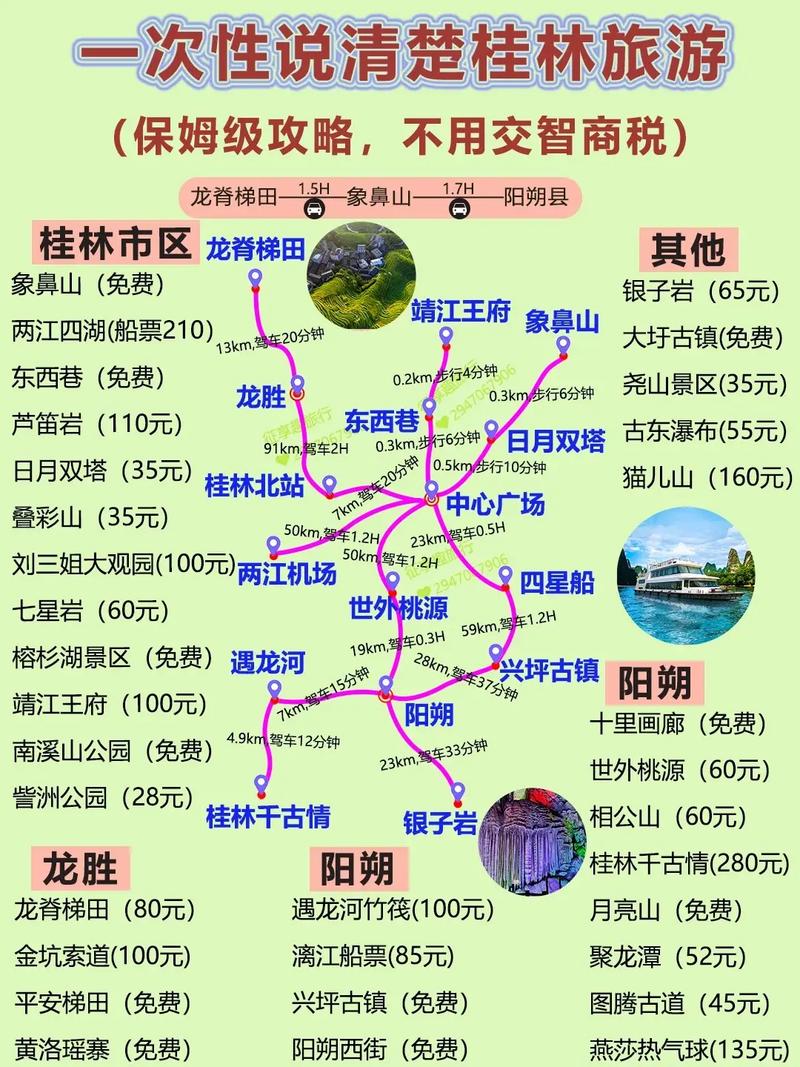 桂林旅游自由行线路攻略，桂林旅游自由行最佳线路-第4张图片-屿企百科网