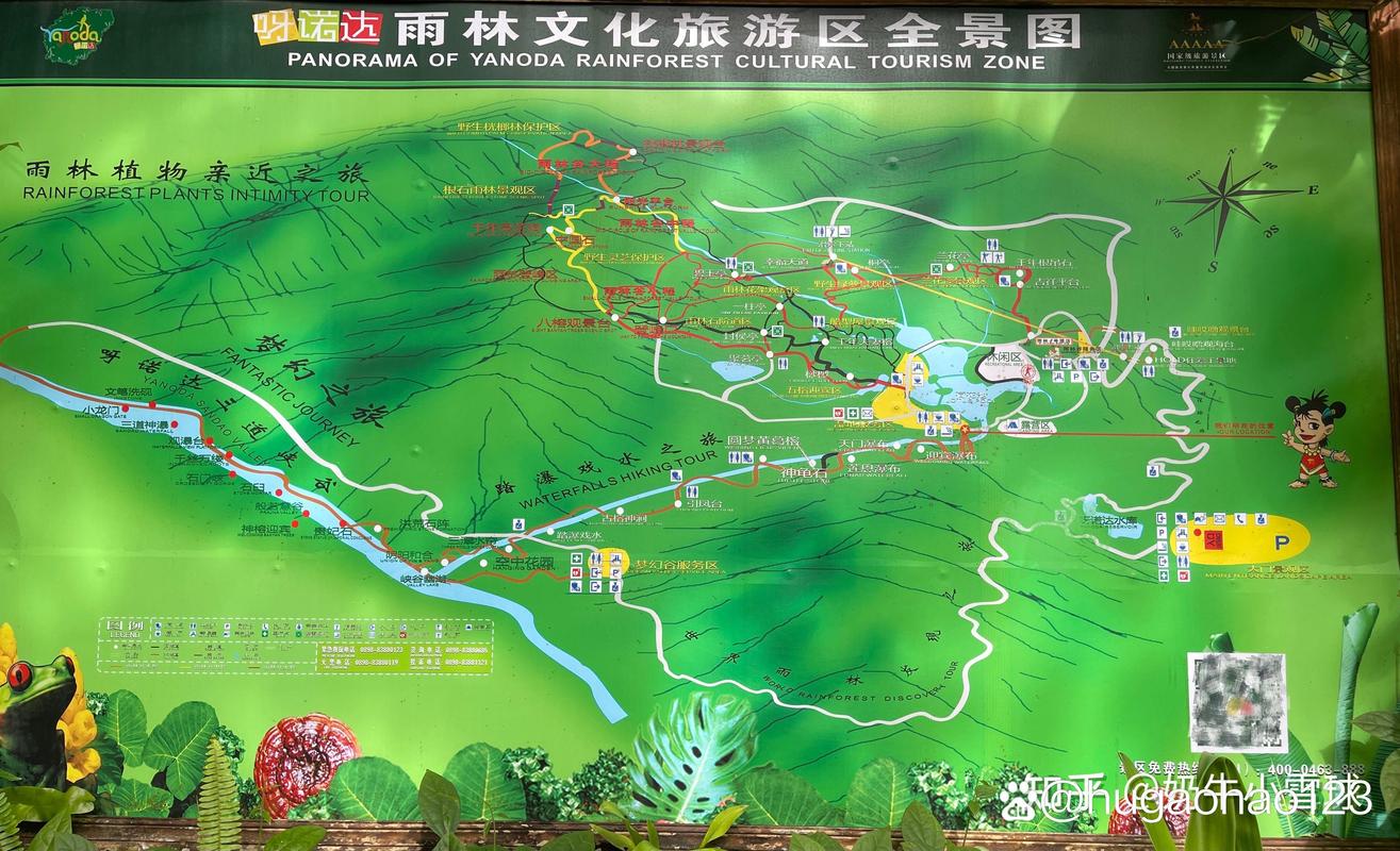 呀诺达雨林文化旅游区，呀诺达雨林文化旅游区门票-第7张图片-屿企百科网