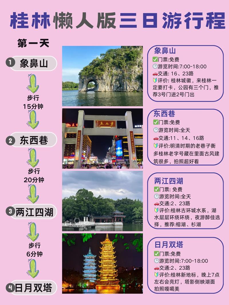 桂林游攻略三日游？桂林的三日游？-第3张图片-屿企百科网