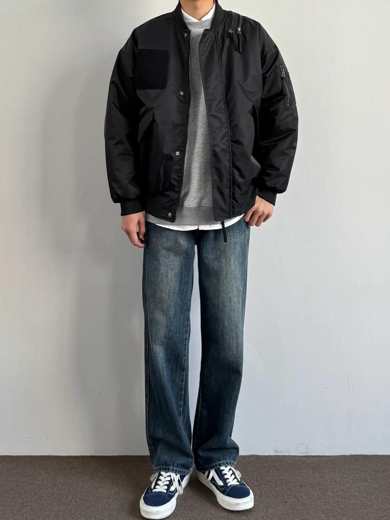 棉服宽松好看还是合身好看？棉衣合身还是大一码？-第6张图片-屿企百科网