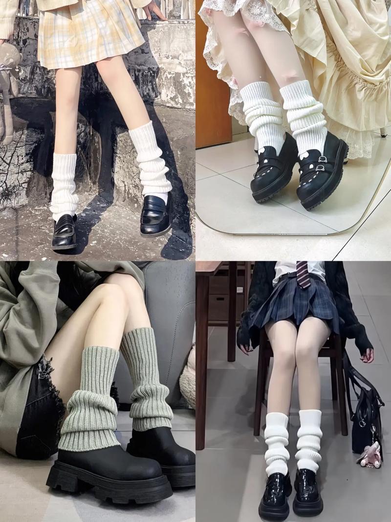 堆堆袜怎么穿出效果？堆堆袜应该怎么穿？-第3张图片-屿企百科网