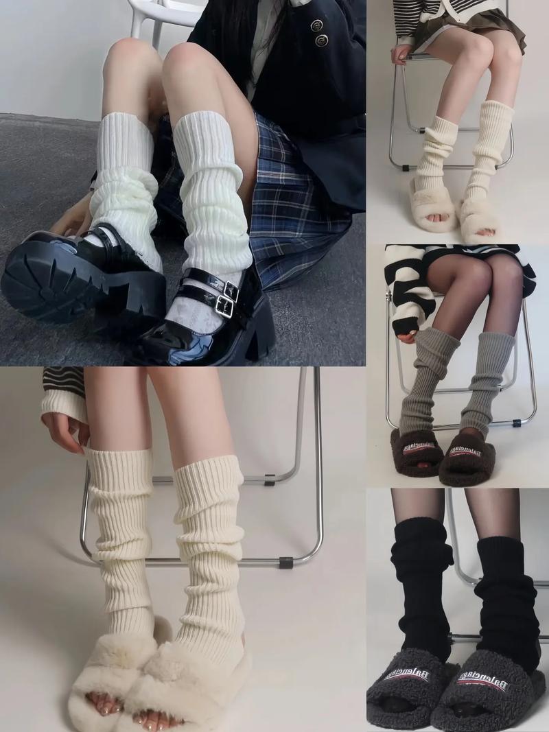 堆堆袜怎么穿出效果？堆堆袜应该怎么穿？-第7张图片-屿企百科网