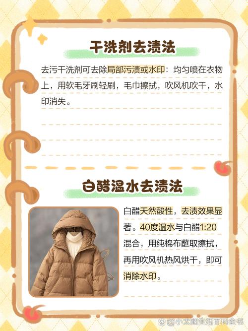 羽绒服用湿巾擦会不会有水渍，羽绒服擦洗湿巾？-第7张图片-屿企百科网