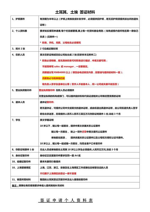 土耳其旅游签证办理手续，土耳其旅游签证办理手续流程