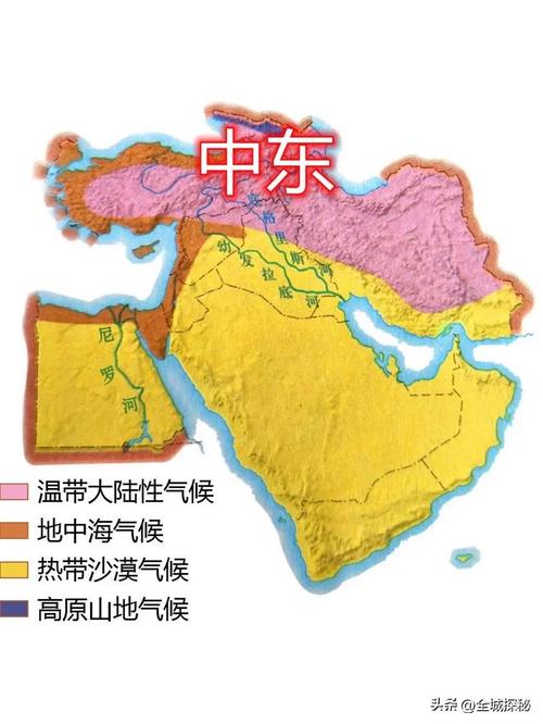 中东有哪些气候，中东主要的气候类型和气候特征-第1张图片-屿企百科网