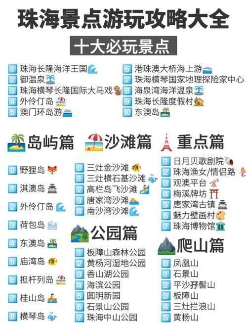 珠海旅游攻略景点大全，珠海旅游景点大全介绍-第2张图片-屿企百科网