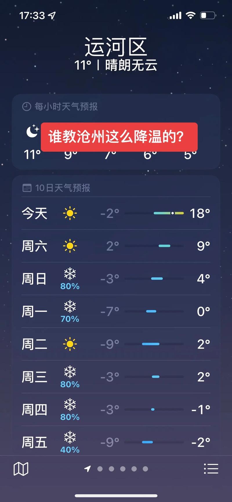 未来10天沧州天气，未来沧州一周天气-第3张图片-屿企百科网