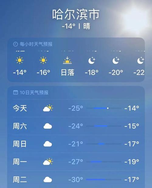 哈尔滨天气30天查询预报？哈尔滨30天天气预报最新？-第3张图片-屿企百科网