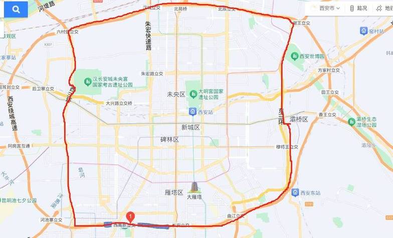 西安还限号区域？西安限号区域划分？-第2张图片-屿企百科网