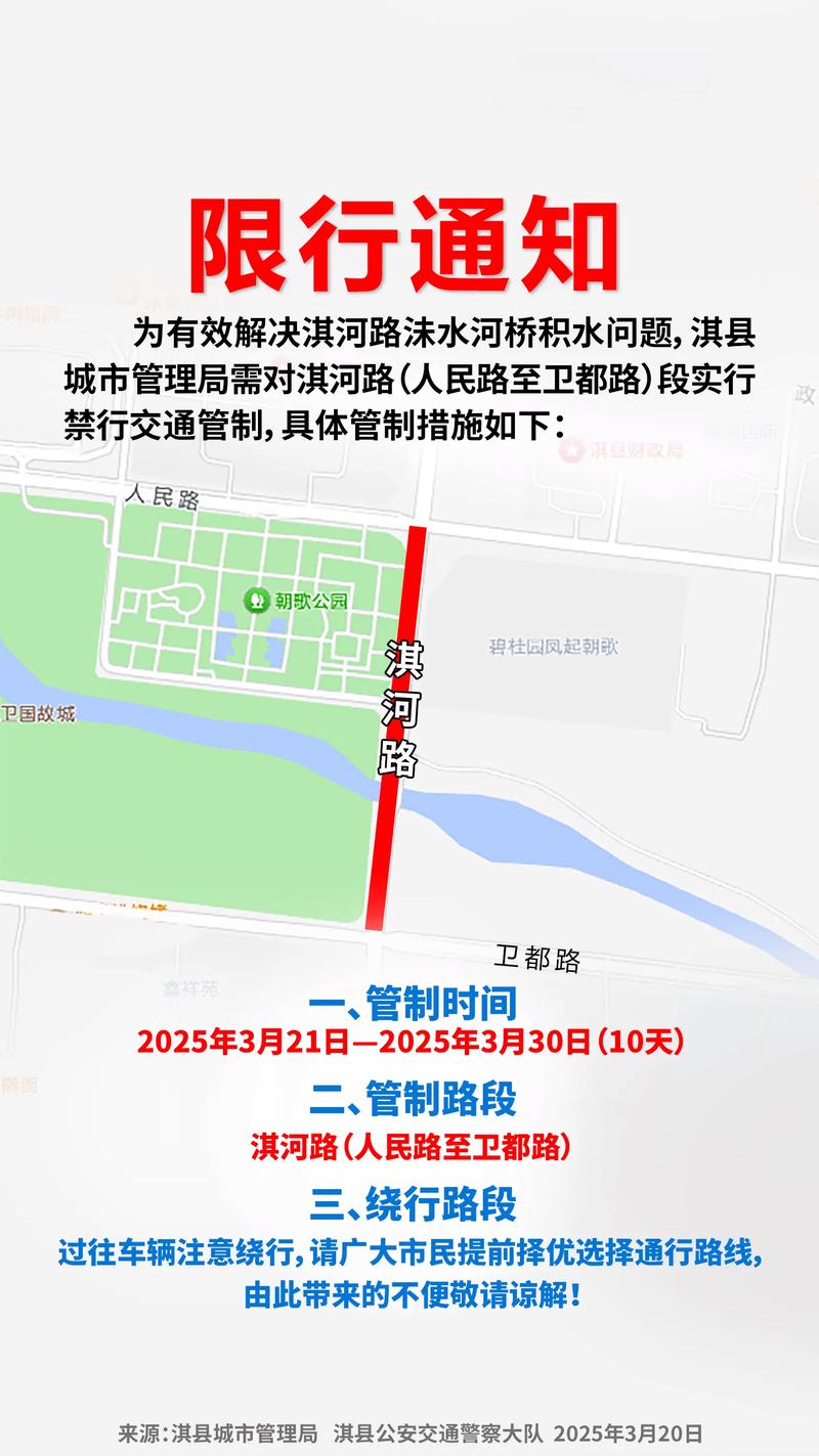 淇县哪个路限号今天？淇县限号都是限哪条路？-第6张图片-屿企百科网