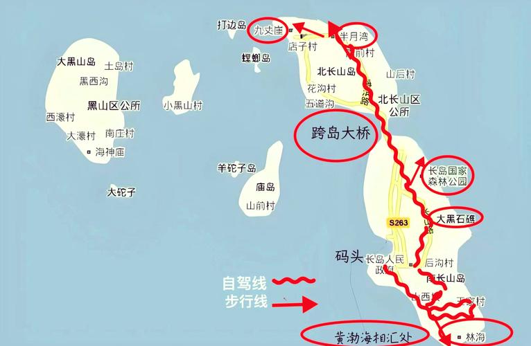 蓬莱长岛一日游最佳路线，蓬莱长岛旅游全攻略？