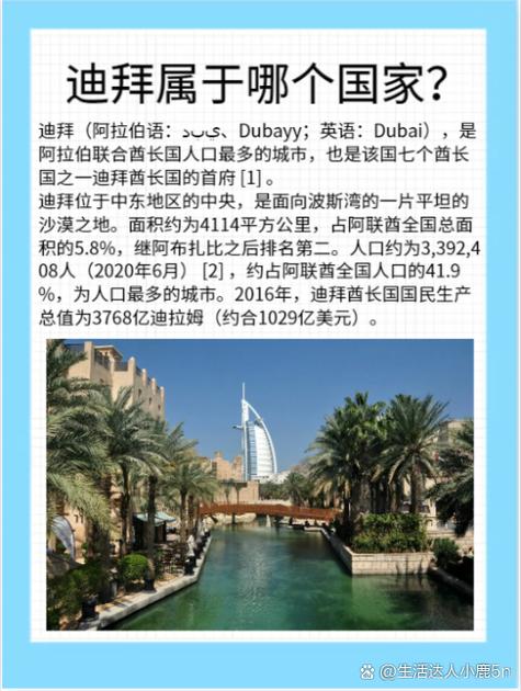 迪拜是哪个国家的，迪拜是哪个国家的城市？-第1张图片-屿企百科网