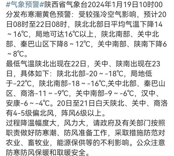 陕西最低气温，陕西最低气温10个县-第7张图片-屿企百科网