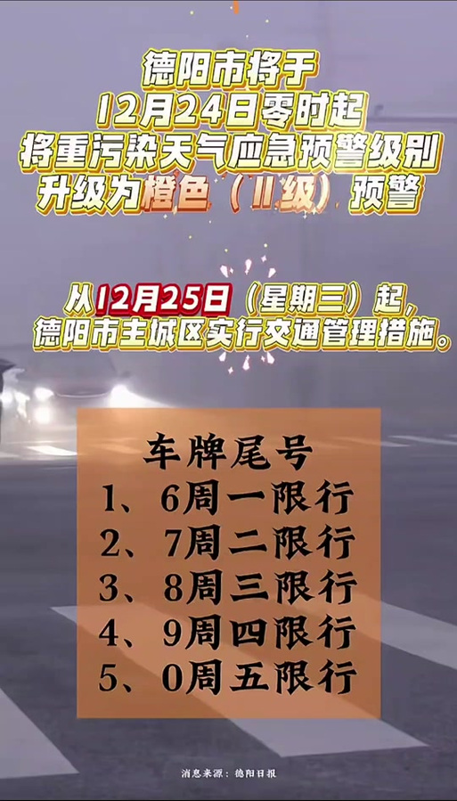 德阳汽车20号限号不？德阳车辆限号？-第6张图片-屿企百科网