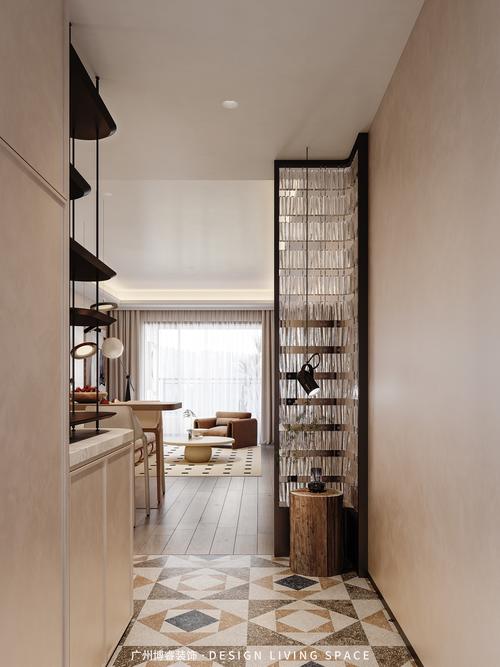 一开门就是客厅怎么装修，为什么开门见客厅一定要隔断，开门见客厅怎样装饰-第6张图片-屿企百科网