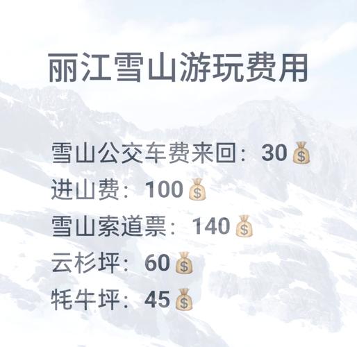 2021年玉龙雪山门票，玉龙雪山门票费用明细？