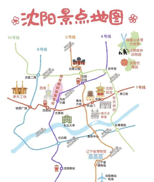 沈阳世博园地图，沈阳世博园地图位置-第4张图片-屿企百科网