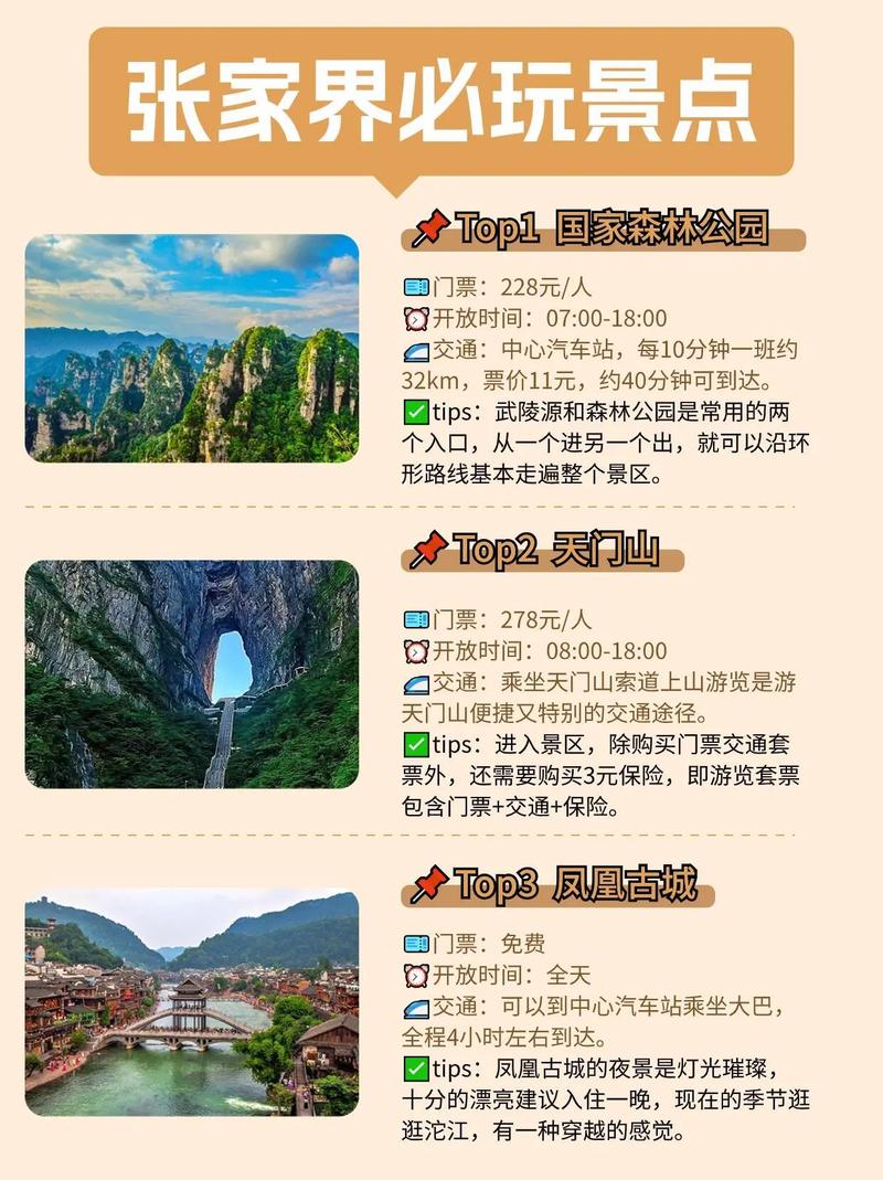 张家界旅游攻略自驾游旅游攻略？张家界旅游攻略,旅游须知？-第4张图片-屿企百科网