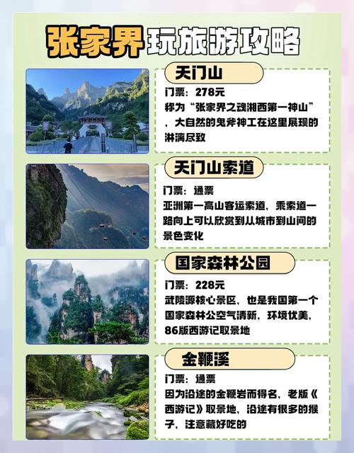 张家界旅游攻略自由行五天？张家界旅游攻略自由行五天多少钱？-第2张图片-屿企百科网
