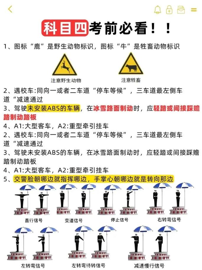 科目四是什么意思？？科目一必考题？-第2张图片-屿企百科网