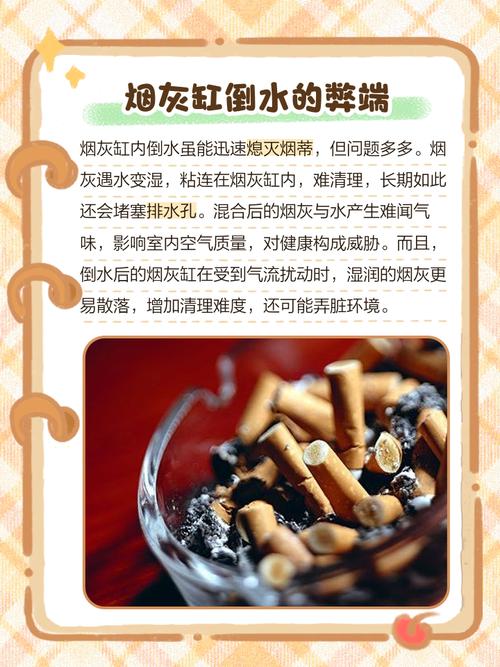 烟灰缸为什么不能放水风水学，为什么都说烟灰缸里不能放水?？-第2张图片-屿企百科网