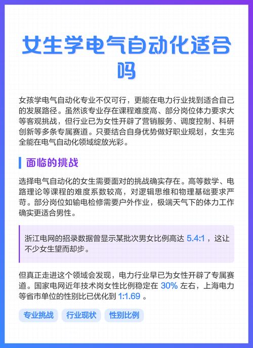 自动化专业适合男生学吗，就业方向是什么，自动化专业男生多还是女生多-第3张图片-屿企百科网