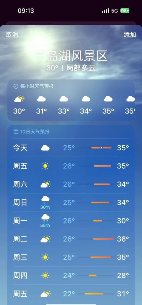 千岛湖气温是多少？千岛湖气温是多少度？-第7张图片-屿企百科网
