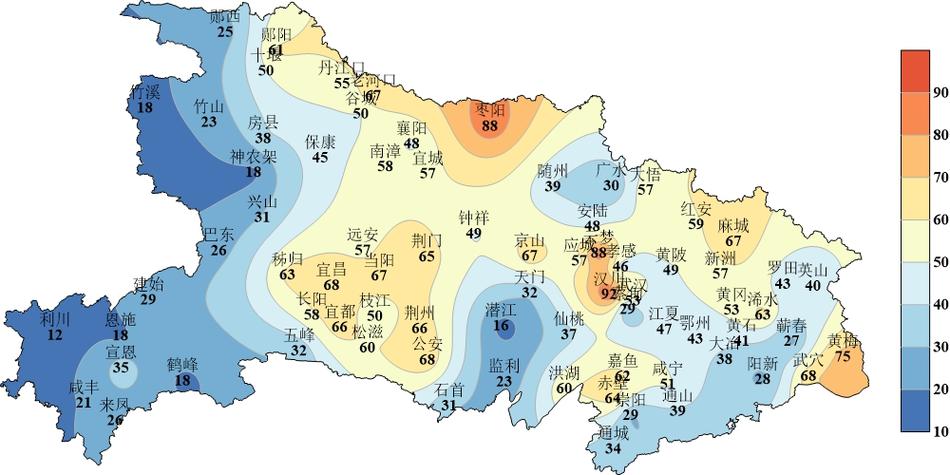 湖北平均气温多少，湖北月平均气温？-第5张图片-屿企百科网