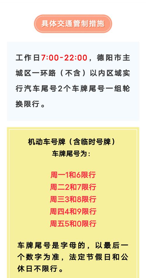 德阳黄色预警汽车限号不？德阳限号通知？-第5张图片-屿企百科网
